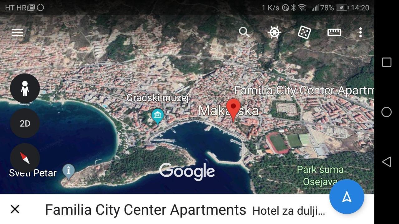 Palladium II City Center Apartments 마카르스카 외부 사진